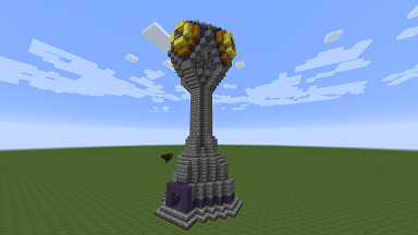 Minecraft Civcraft Cultist Arrow Tower alternate view