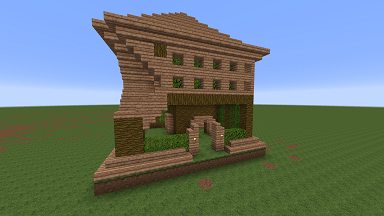 Minecraft Civcraft Elven Library