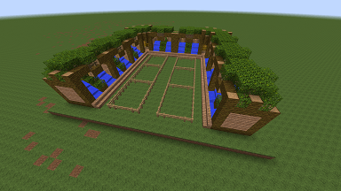 Minecraft Civcraft Elven Pasture