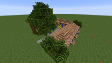 Minecraft Civcraft Elven Stable