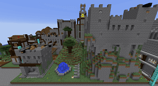 Minecraft Civcraft Medieval Capitol
