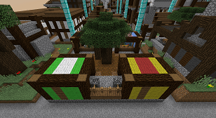 Minecraft Civcraft Medieval Market