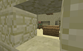 Gold NPC Minecraft Villager