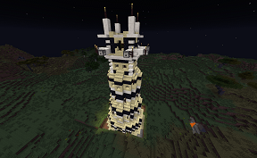 Minecraft Civcraft Egyptian Cannon Tower